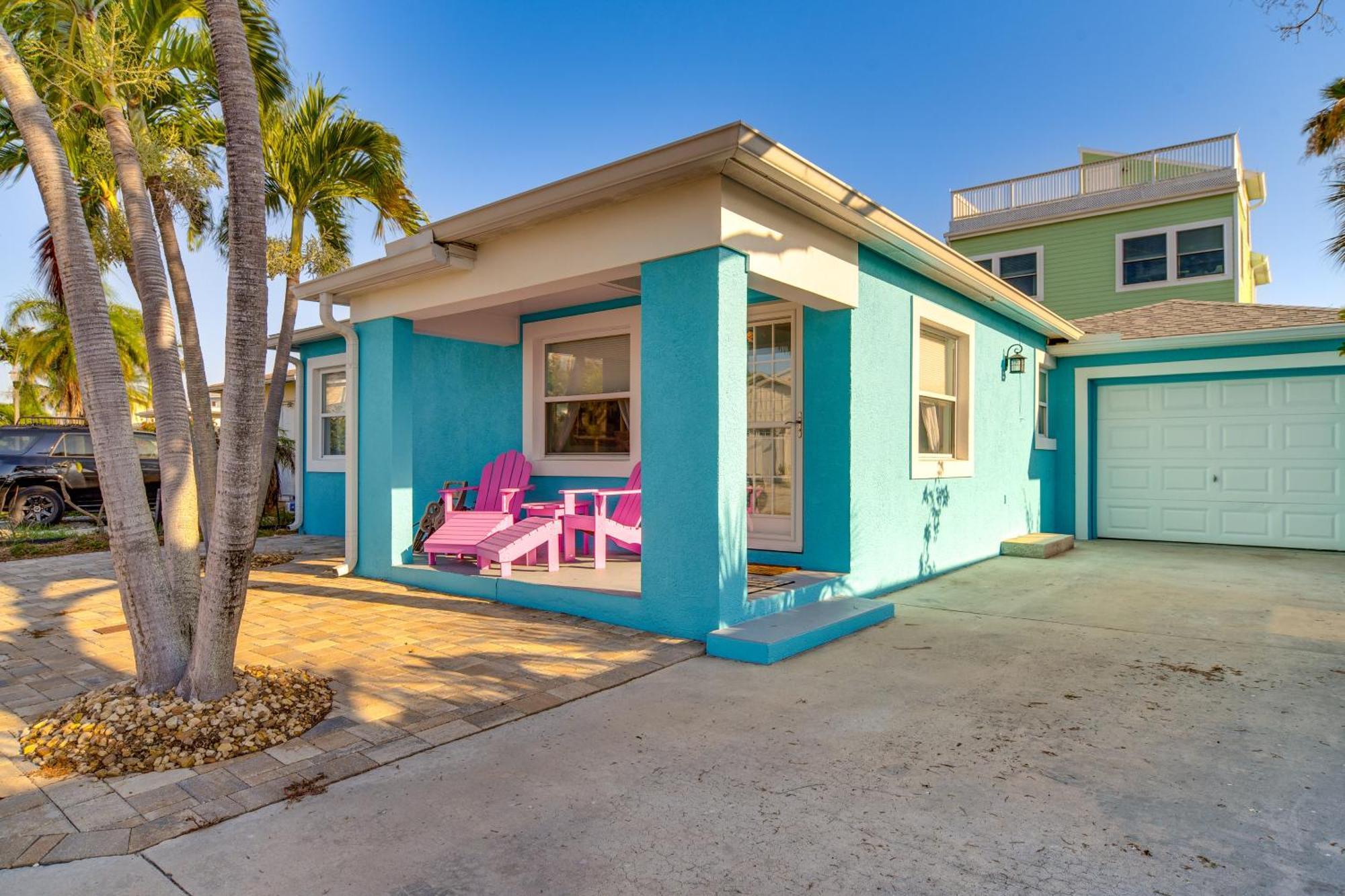 Redington Shores Retreat - Walk To Beach Access! Clearwater Beach Exteriér fotografie